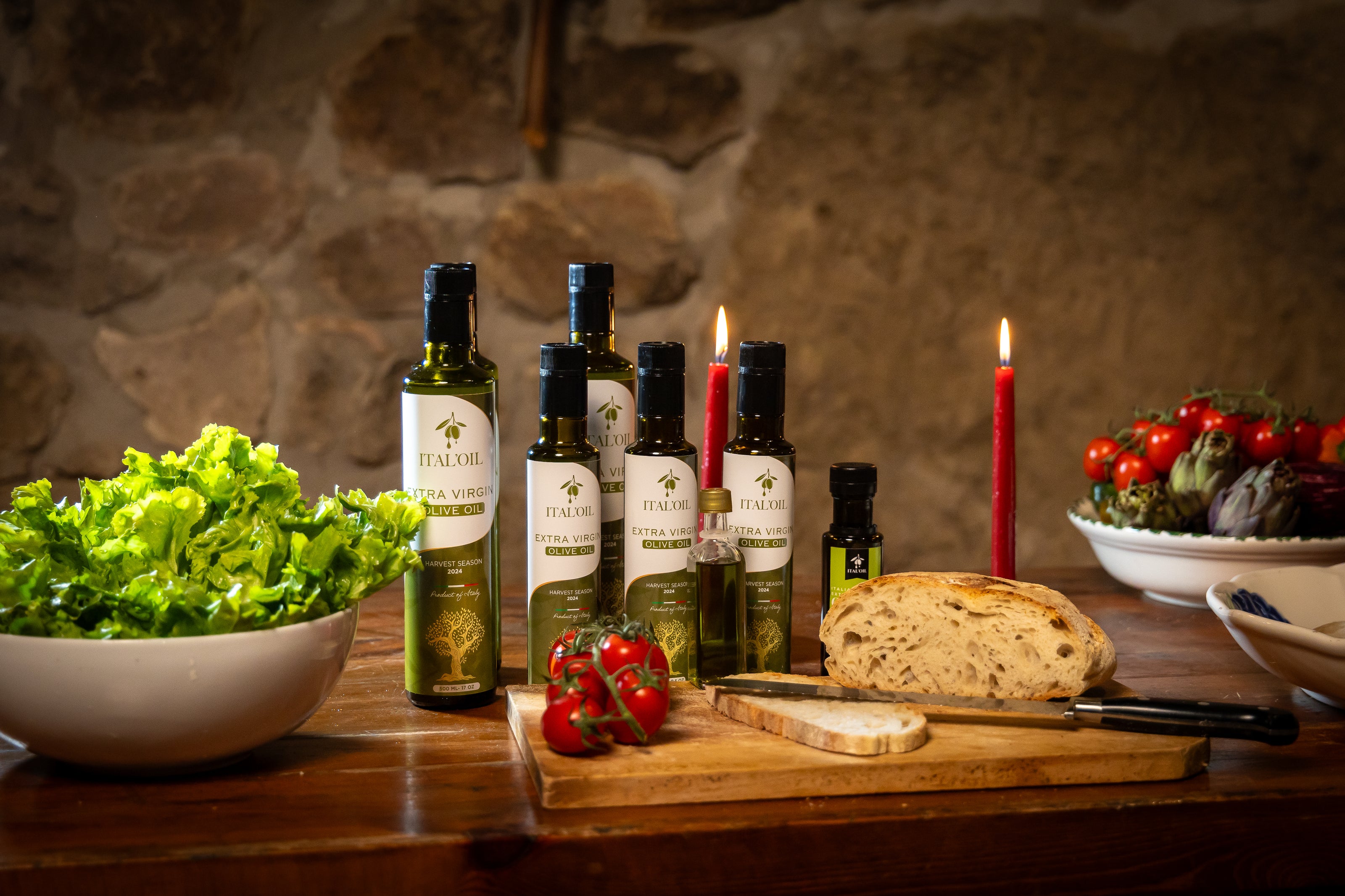 ITALOIL 100ml Italian Extra Virgin Olive Oil from Capodimonte • Cold Pressed Premium EVOO for Tasting, Gifting, and Travel